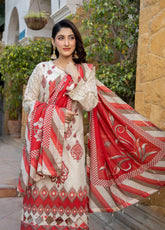 Chittyan Kalaiyaan By Schick Embroidered Lawn Unstitched 3 Piece Suit - SDH24CK 03